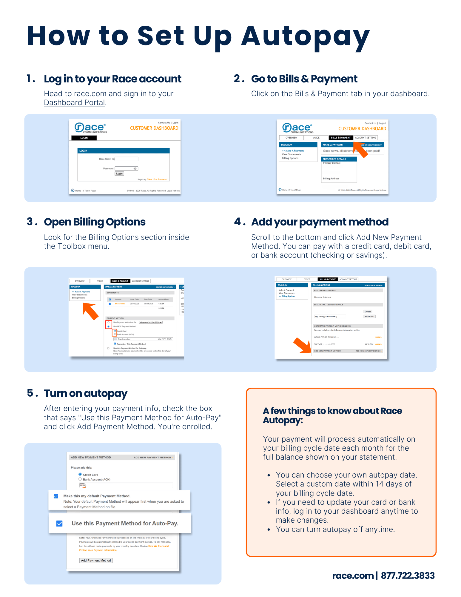 How to Set Up Autopay 1